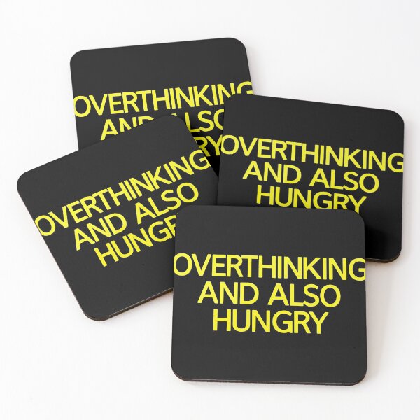 Item preview, Overthinking And Also Hungry designed and sold by askarne.