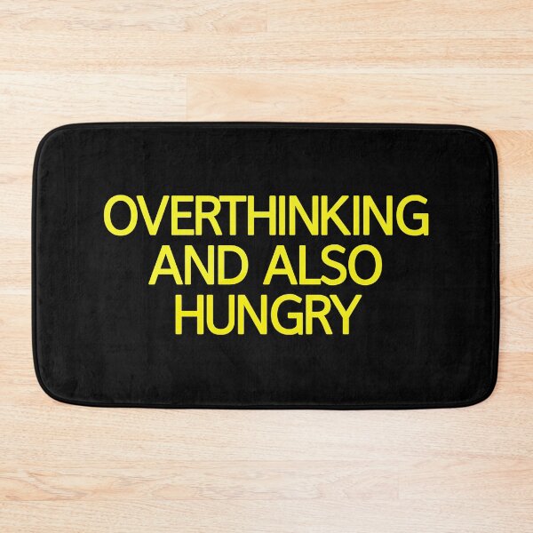 Item preview, Overthinking And Also Hungry designed and sold by askarne.