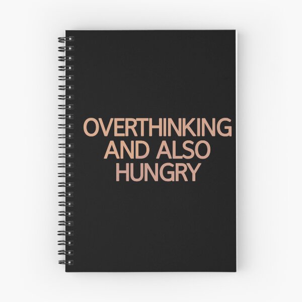 Item preview, Overthinking And Also Hungry designed and sold by askarne.
