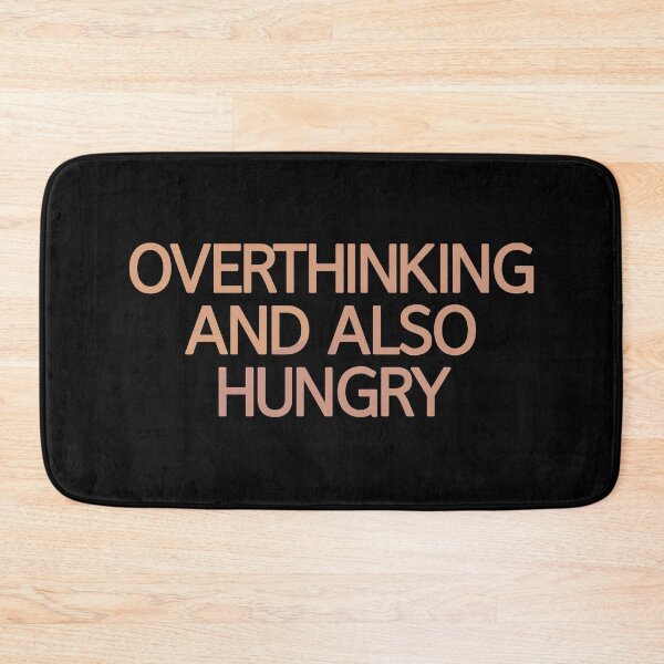 Item preview, Overthinking And Also Hungry designed and sold by askarne.