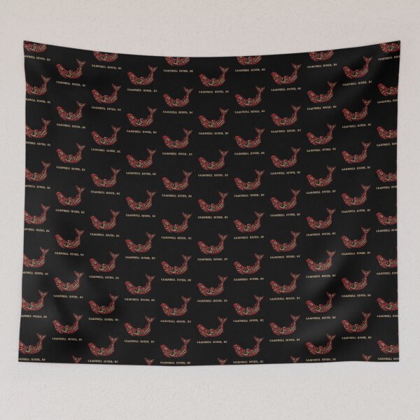 Item preview, Campbell River British Columbia PNW Native Salmon Fisherman Gift designed and sold by Better Me.