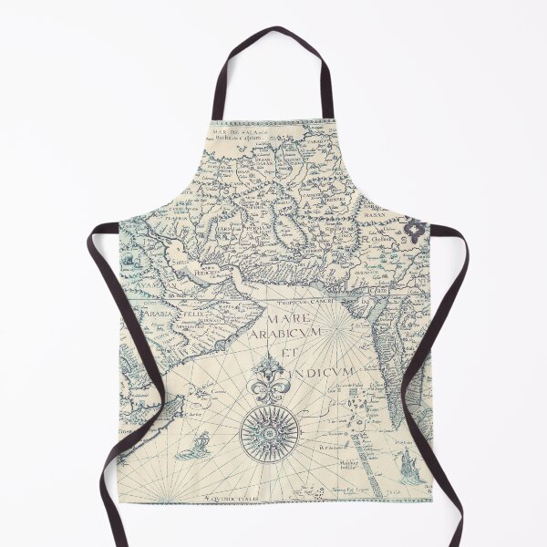 Item preview, 1595 Vintage Map of Middle East and Southwest Asia designed and sold by Gin Neko.