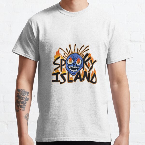 Spooky island t hot sale shirt