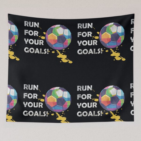 Item preview, Inspirational Quotes, Run For You Goals Motivational Quote Soccer designed and sold by tamdevo1.