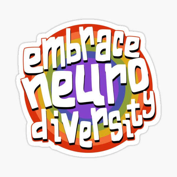 Item preview, Embrace Neurodiversity - Neurodiversity Awareness designed and sold by Huhnerdieb Apparel.