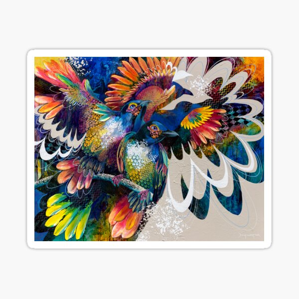Item preview, Honeyeater Kaleidoscope designed and sold by De Gillett Cox.