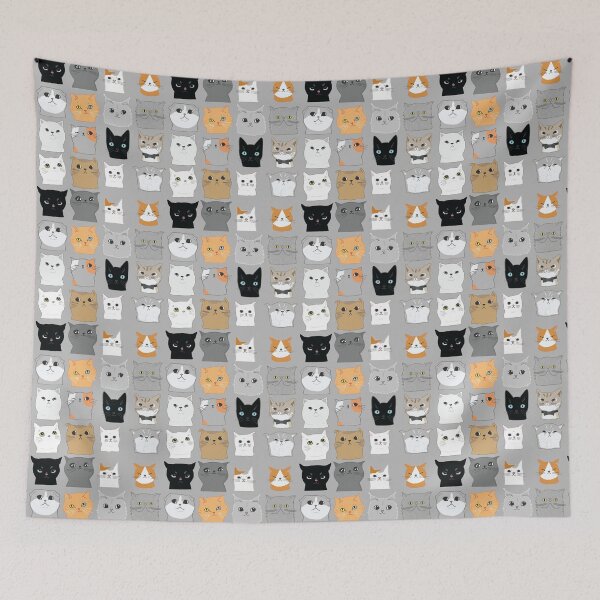 Item preview, Sixteen Cats designed and sold by Kids-Playground.