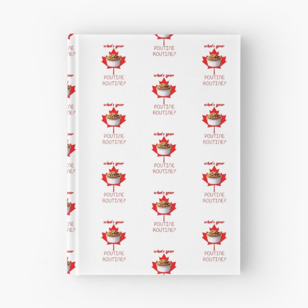 Item preview, What’s Your Poutine Routine! (on White) designed and sold by PawsitiveMum.