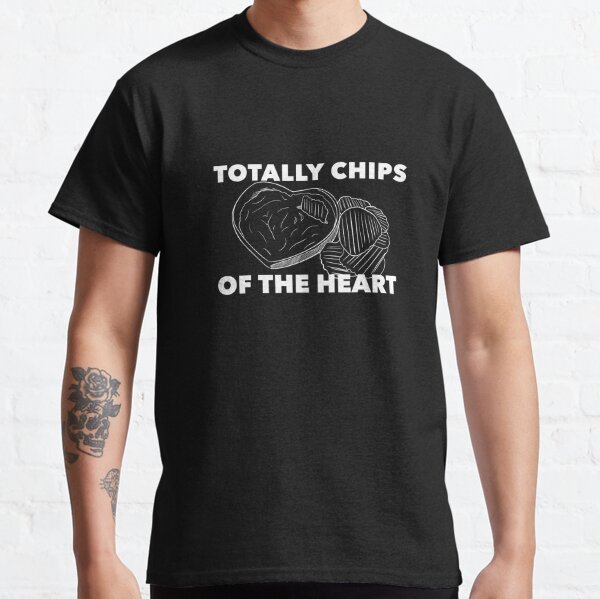 Totally Chips of the Heart - White Classic T-Shirt