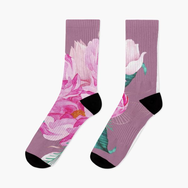 Item preview, Large Blooming Pink Peony Floral Design designed and sold by silviaol.