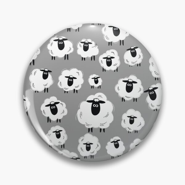 Item preview, Sheep Well #18 (Gray) - Flock of Sheep - Counting Sheep designed and sold by SheepWell.