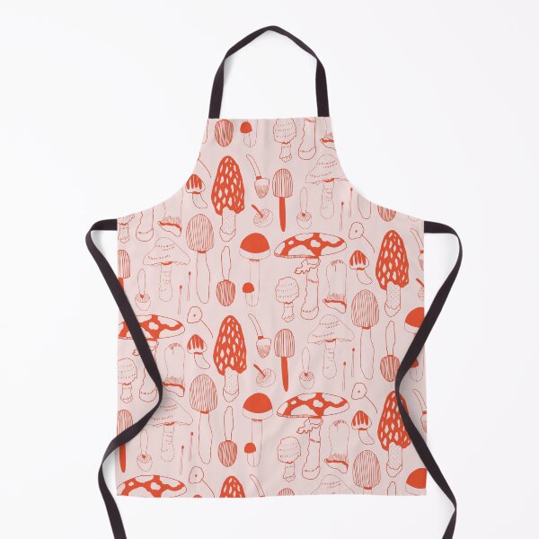 Item preview, Assorted Mushrooms - Red and Pink Mushroom Pattern designed and sold by TheRainbowRoom.