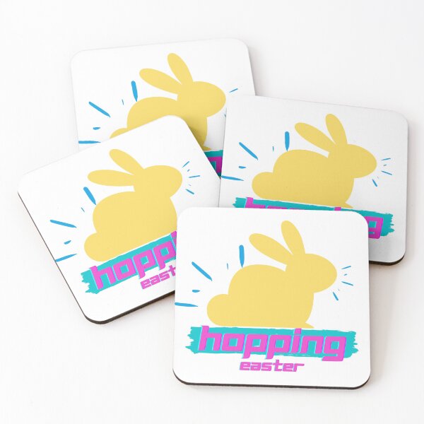 Item preview, EASTER T-SHIRT | Happy Easter T-shirt | Hopping Easter t-shirt | Funny Easter T-shirt designed and sold by ChopshopTEXT.
