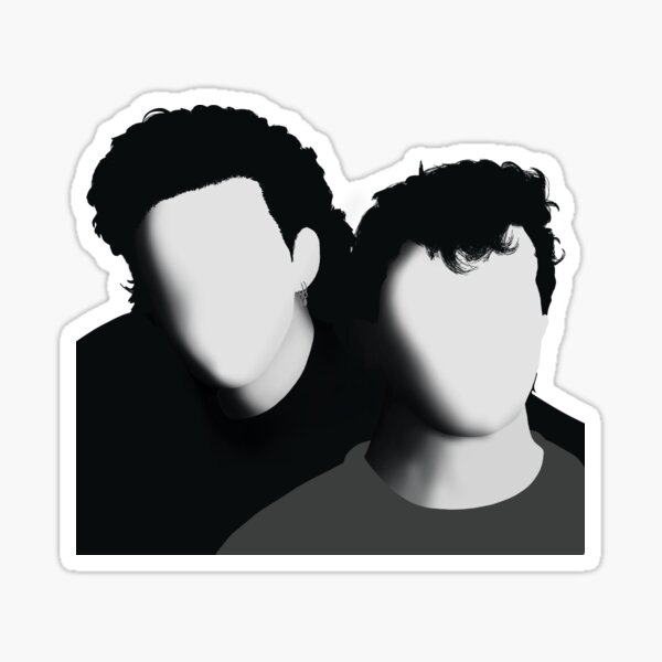 Tears for Fears Songs from The Big Chair Album Cover Sticker