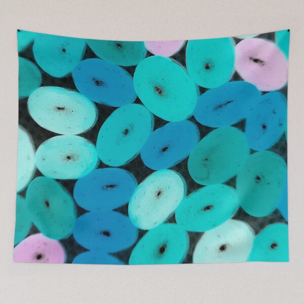 Item preview, Jellybean Pattern- Blues designed and sold by Designs By YL.