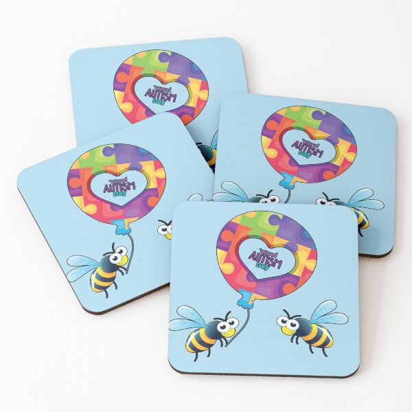 Item preview, Cute Wholesome Bee Spreading Awarenes Autism Day  designed and sold by TammiPrez.