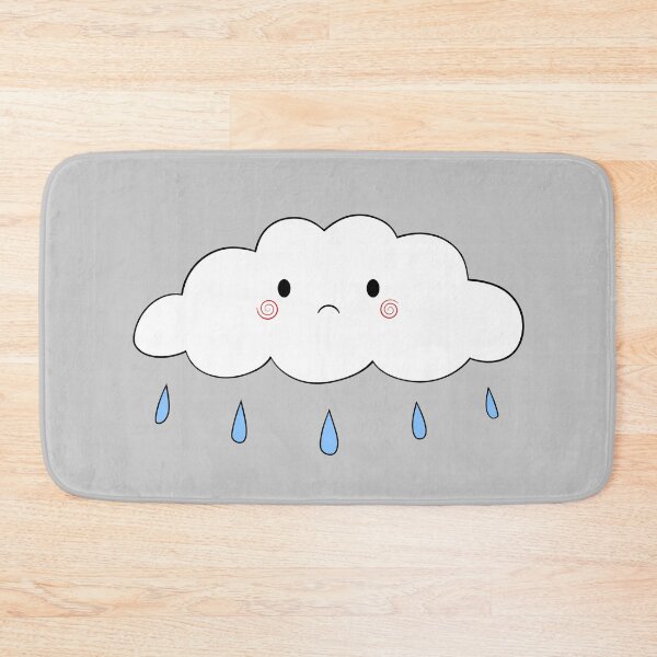 Item preview, cute sad cloud! designed and sold by floradoodles.