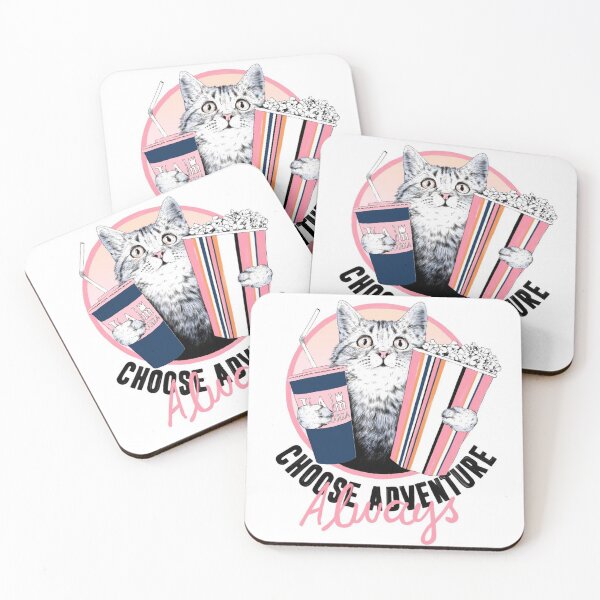 Item preview, Cinefilo cat, pop corn and soft drinks designed and sold by NatiiHerre.