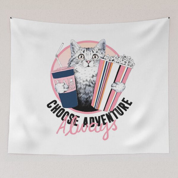 Item preview, Cinefilo cat, pop corn and soft drinks designed and sold by NatiiHerre.