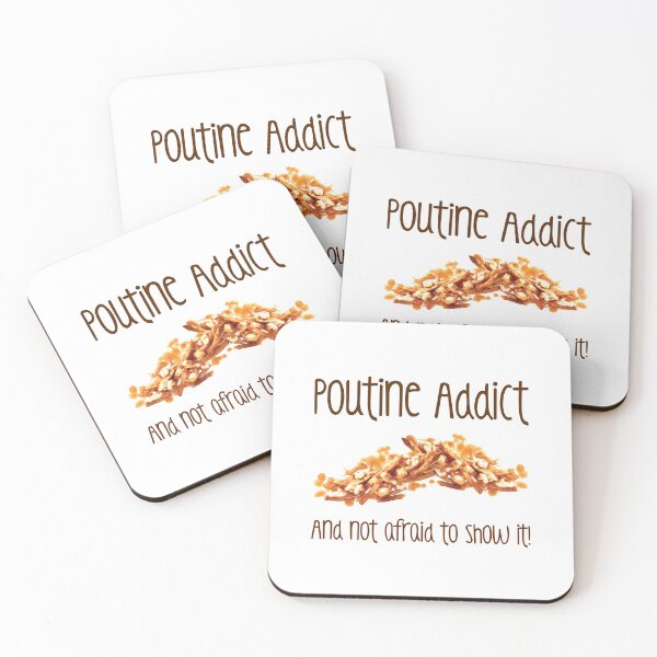 Item preview, Poutine Addict! (on White) designed and sold by PawsitiveMum.