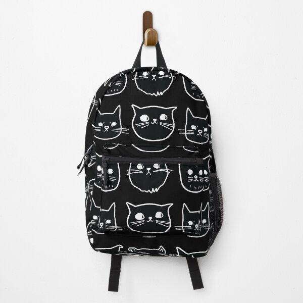 Item preview, 4 Illustrated Black Cats  designed and sold by Kids-Playground.