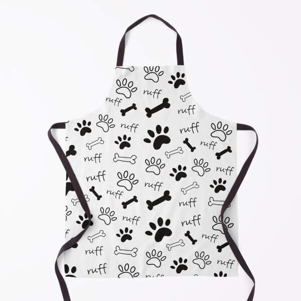Item preview, 'Dog Paws, Bones and Ruff Ruff' pattern for Dog Lovers. designed and sold by Zentropik.