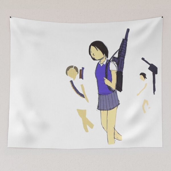 Item preview, Number Girl – School Girl Distortional Addict designed and sold by JapaneseMusic.