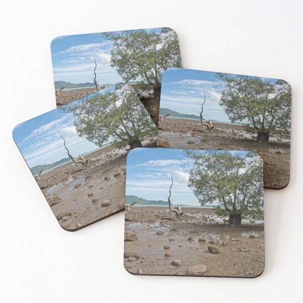 Item preview, Mangrove at low tide, Chalong Bay, Phuket designed and sold by Kevin Hellon.