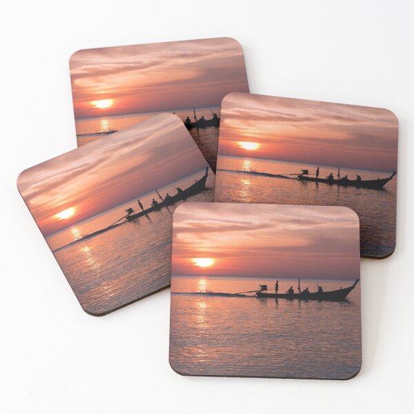 Item preview, Sunset and long tail boat, Nai Yang, Phuket designed and sold by Kevin Hellon.