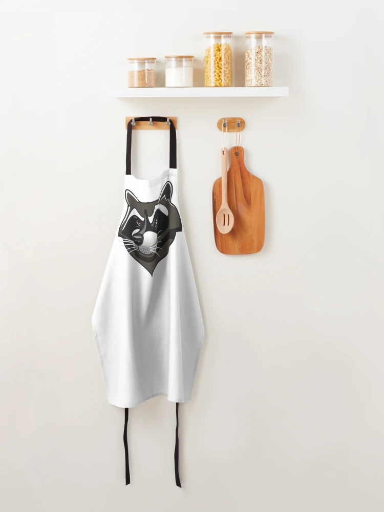 Thumbnail 4 of 6, Apron, Angry Racoon designed and sold by CalvinMade.