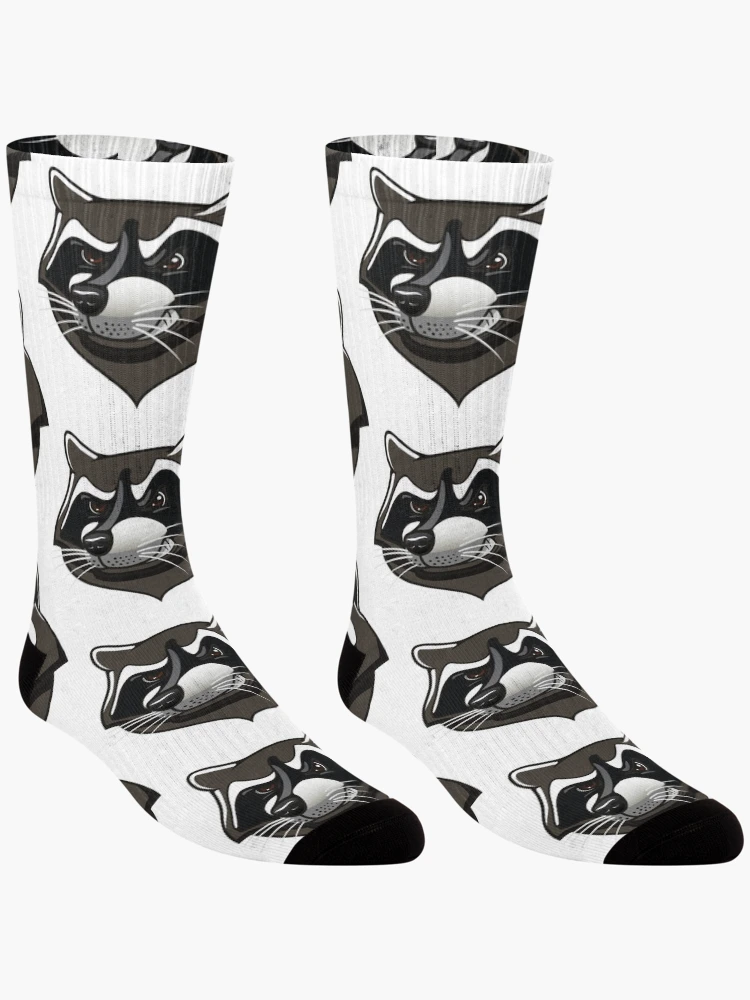 Thumbnail 3 of 5, Socks, Angry Racoon designed and sold by CalvinMade.