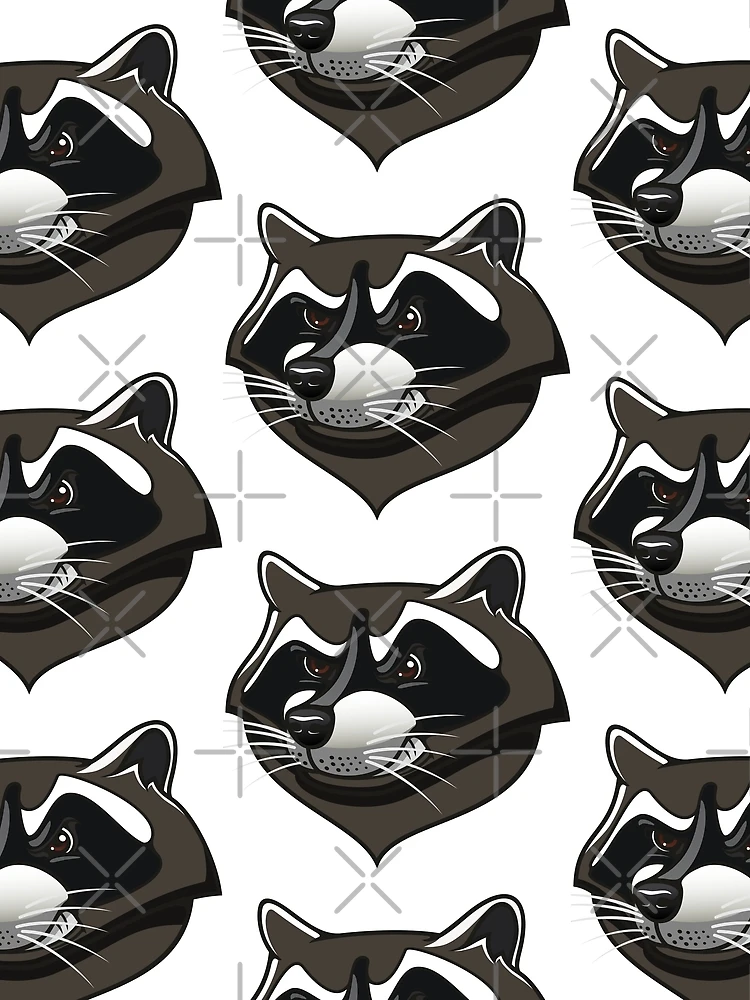Thumbnail 3 of 3, Scarf, Angry Racoon designed and sold by CalvinMade.