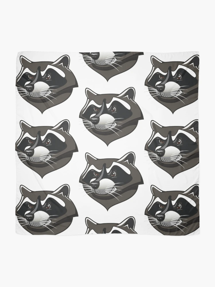 Thumbnail 2 of 3, Scarf, Angry Racoon designed and sold by CalvinMade.