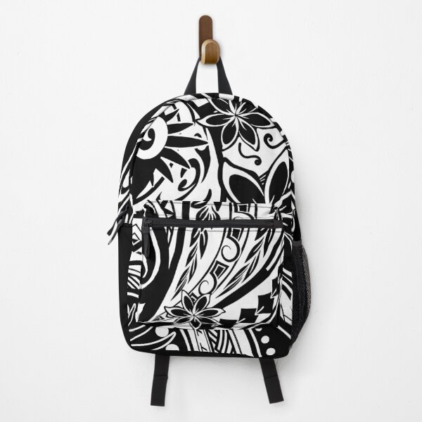 Item preview, Hawaiian - Polynesian Black And White Tribal Print designed and sold by sunnthreads.