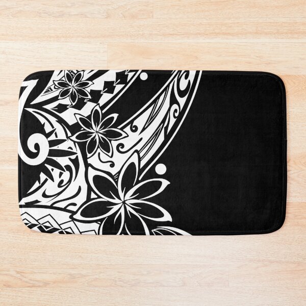 Item preview, Hawaiian - Polynesian Black And White Tribal Print designed and sold by sunnthreads.