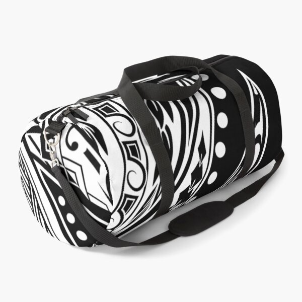 Item preview, Hawaiian - Polynesian Black And White Tribal Print designed and sold by sunnthreads.
