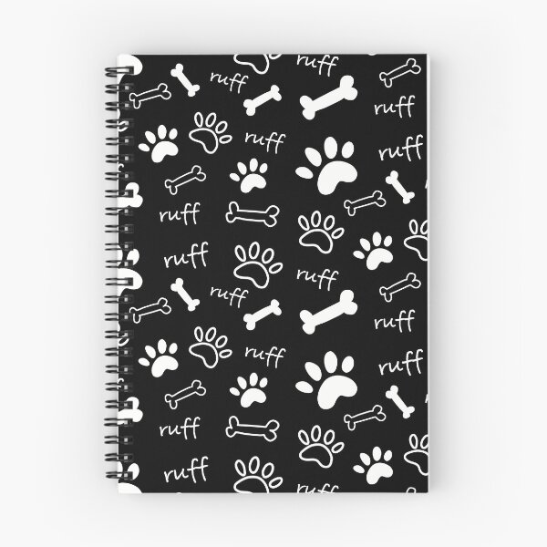 Item preview, 'Dog Paws, Bones and Ruff Ruff' pattern for dog lovers. designed and sold by Zentropik.