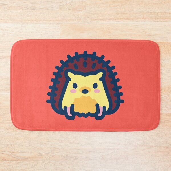 Item preview, Diploo's friends - the lovely baby hedgehog - orange red designed and sold by TokiPY.
