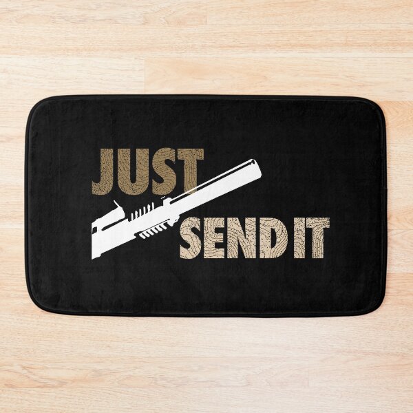 Item preview, JUST SEND IT - Black Background  designed and sold by Tobias1969.