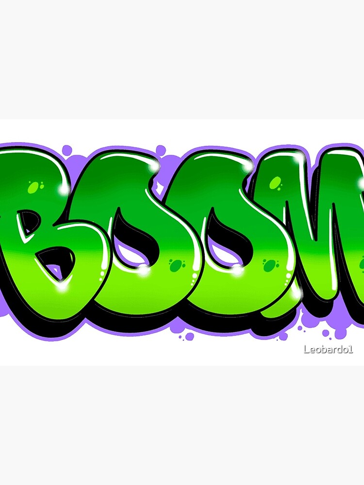 boom bomb graffiti | Art Board Print