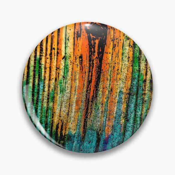 Item preview, Rough Wood- Aqua Rainbow designed and sold by Designs By YL.