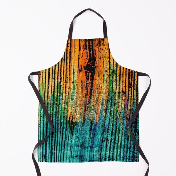 Item preview, Rough Wood- Aqua Rainbow designed and sold by Designs By YL.