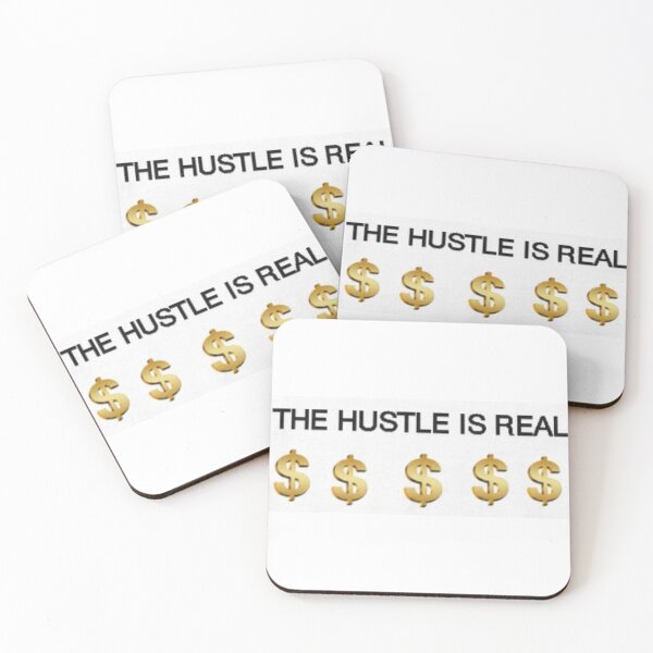 Item preview, THE HUSTLE IS REAL-1 designed and sold by giantstep.