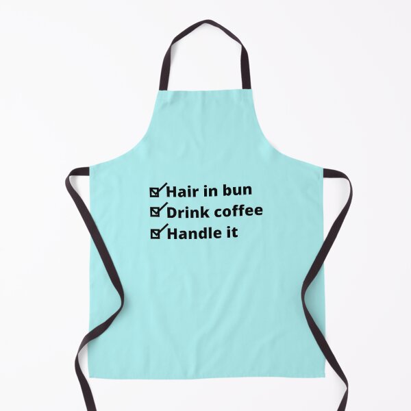 Item preview, Hair in a bun Drink Coffee Handle It designed and sold by KelseyNY.