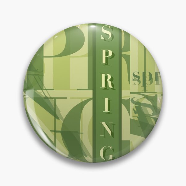 Item preview, Spring Green Text Pattern Design designed and sold by jociart.