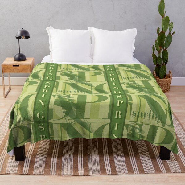 Item preview, Spring Green Text Pattern Design designed and sold by jociart.