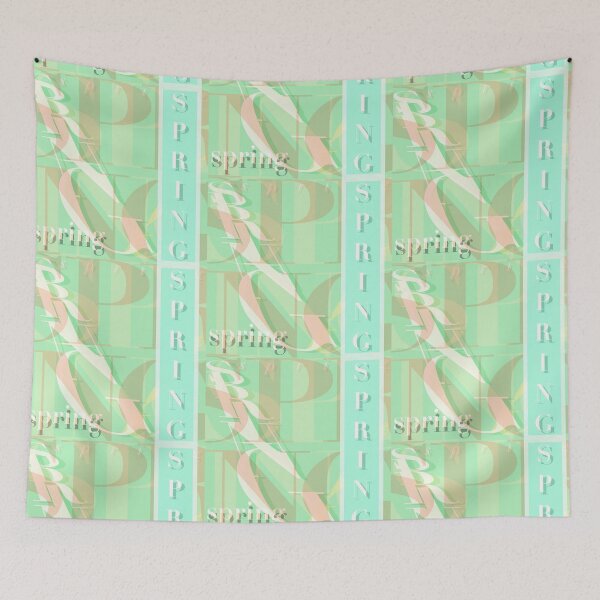 Item preview, Copy of Spring Green Text Pattern Design designed and sold by jociart.