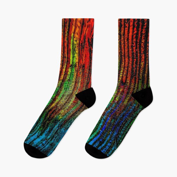 Item preview, Rough Wood- Red Rainbow designed and sold by Designs By YL.