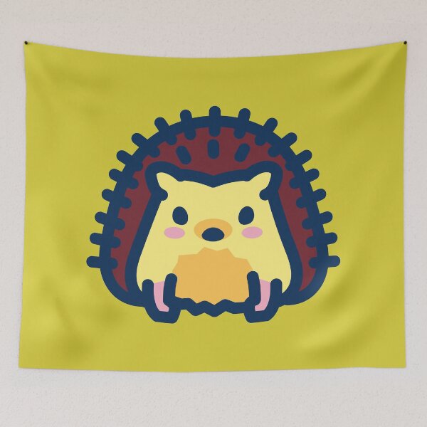 Item preview, Diploo's friends - the lovely baby hedgehog - yellow green citrine designed and sold by TokiPY.