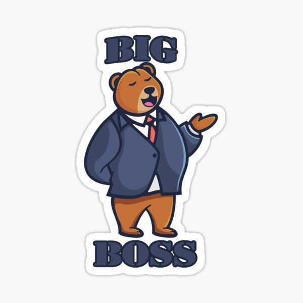 BIG BOSS Sticker